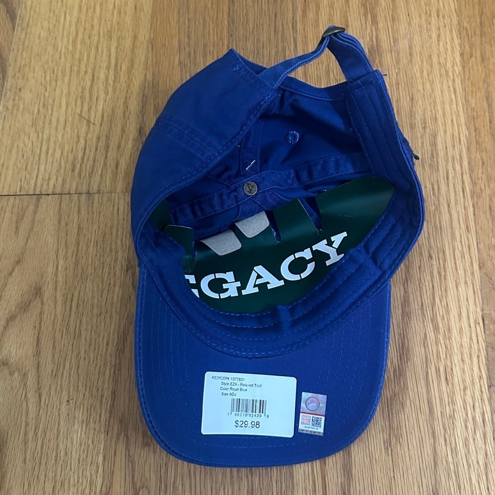 🆕 LEGACY HOFSTRA Royal Blue University Mascot Alumni Adjustable Hat Fan - Picture 3 of 4